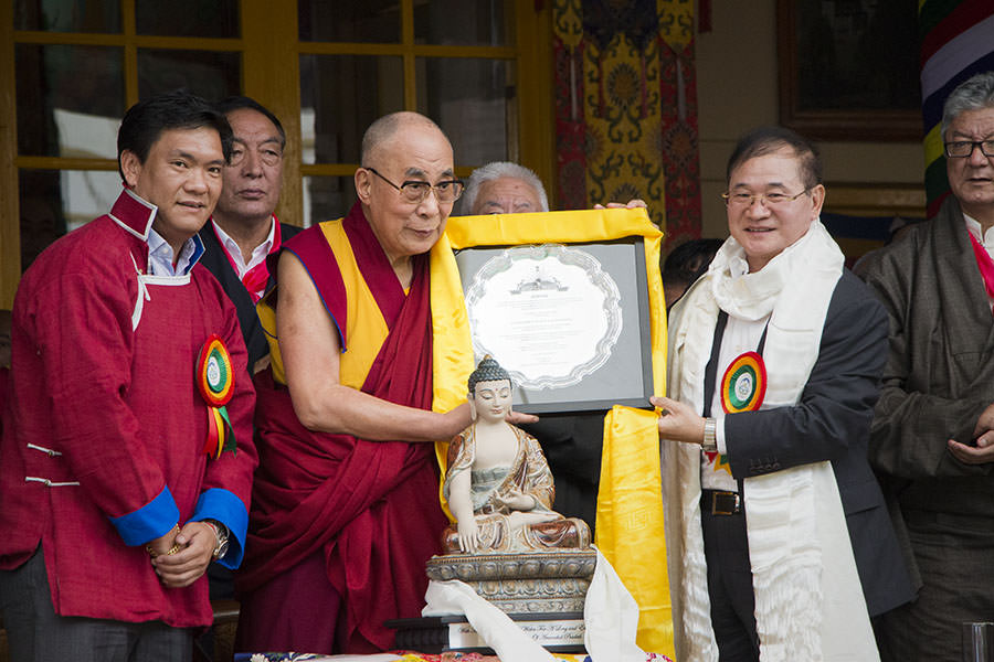 Dalai Lama erhielt eine Auszeichnung