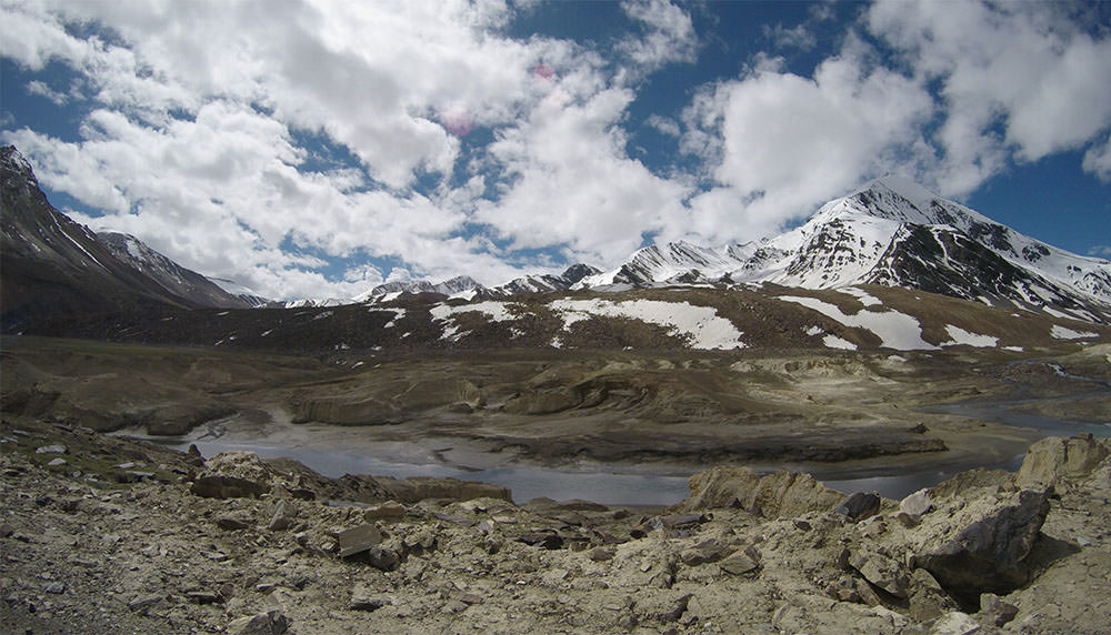 Blick auf den Himalaya