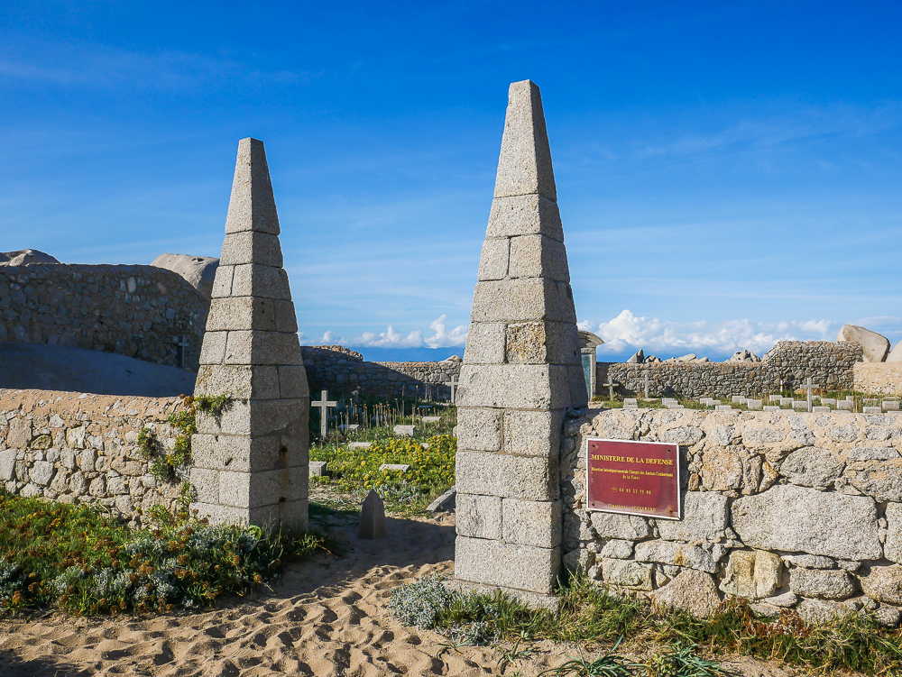 Friedhof auf den Lavezzi-Inseln