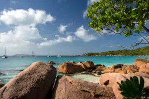 Perfekter Seychellen-Urlaub in der Bucht vom Anse Laszio