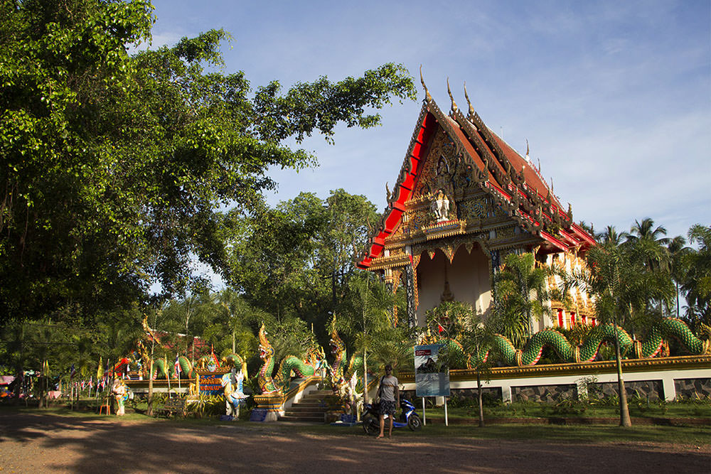 Wat Salak Petch Tempel auf Ko Chang in Thailand
