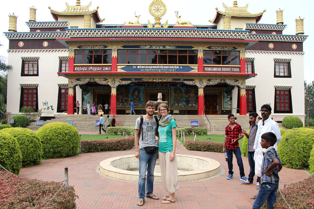 Besuch in dem tibetischen Flüchtlingsdorf Bylakuppe